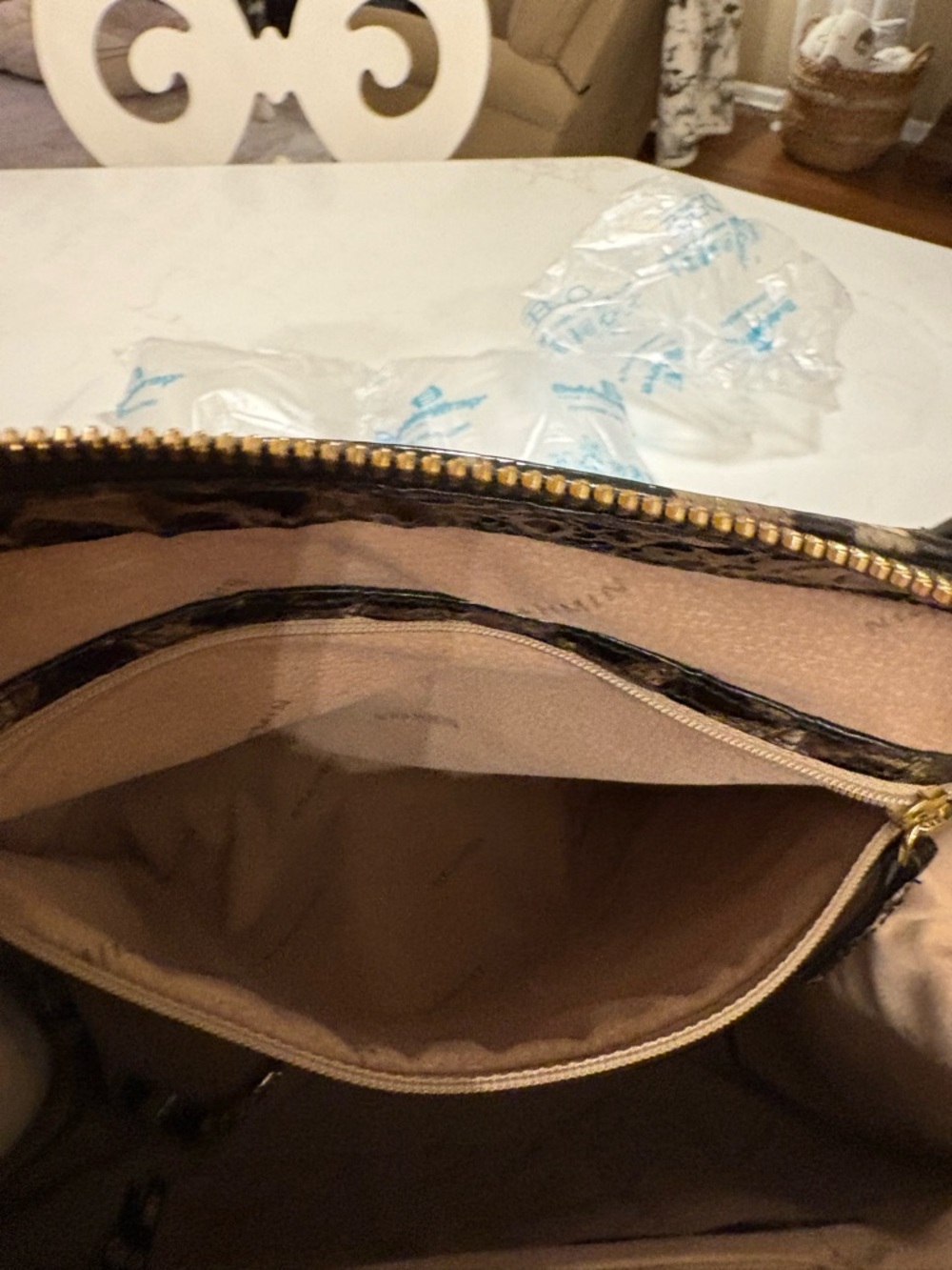 Brahmin Snow Leopard Caroline (like brand new) HTF - Picture 12 of 12